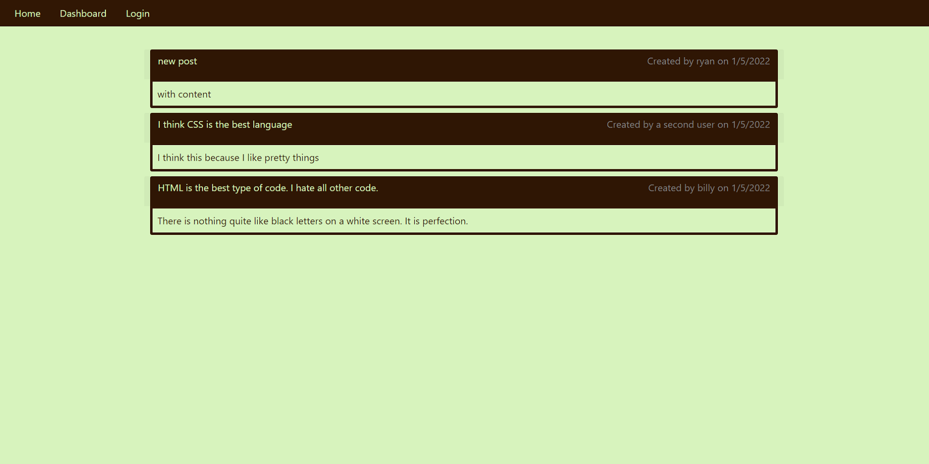 Image showing techblog page